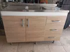 Balcão de pia com cuba