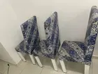 Conjunto de Cadeiras de Jantar Estampadas - Estilo Provençal