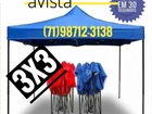 Toldo sanfonado 3x3 monta rápido tenda- Novo