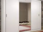Guarda Roupa Casal 3 Portas Com espelho Super Lindo Fazemos Entrega