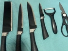 Conjunto de Facas de Cozinha - 6 Peças