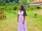 Vestido Lilás/Lavanda Longo - Perfeito para ocasiões especiais!