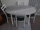CONJ. MESA TUBOLAR, NOVO, LEIAM: