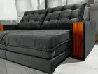 Sofá Retratil e Reclinavel 3 Lugares Suede