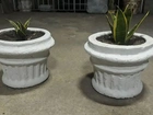 Vendo 2 vasos de concreto