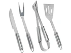 Kit Churrasco [4 Peças] Resistente e Funcional com NF