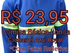 Camisa Básica Longa - Com Faixa REFLETIVA