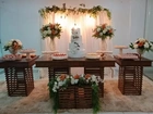 mesa e decoração festa