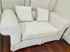 Sofa de dois lugares em Tecido