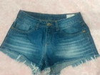 short jeans feminino tamanho 34