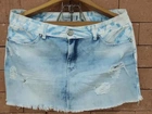 Saia Jeans Destroyed - Tamanho G