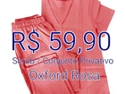Scrub / Conjunto Privativo - Oxford Rosa