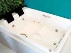 Banheira Dupla com Hidromassagem (Aquecedor, Led, Frete e Instalação grátis )