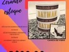 Canecas de vidro jateado/fosco - Batman ou Orgulho
