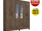 Guarda roupa casal real 6 portas espelho - novo na caixa
