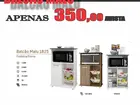 Balcão Malu 1825 - Fruteira/Forno