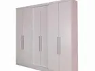 Guarda roupa casal branco espaçoso