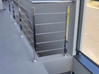 Corrimão em aço inoxidável