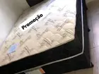 Cama box com molas produto novo brinde
