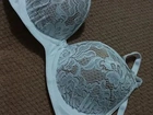 Sutiã de renda branco DeMillus- Novo