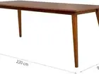 Mesa de Jantar 8 Lugares em Madeira Lótus
