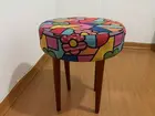 Banqueta Romero Britto - Semi Novo
