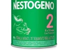 Latas de leite vazia