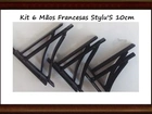 Kit 6 Mãos Francesas 10cm Stylu'S