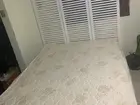 Cama box colchão + box usado