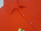 Camisa aberta com Botões em Brim - Faixa Refletiva Tripla