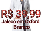 Jaleco de Oxford Branco - Profissional de Saúde
