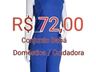 Conjunto de Babá Helanca - Blusa + Bermuda