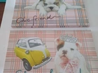 Quadros Cachorrinhos chic friend - 2 por 20
