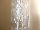 Vaso Cristal lapidado