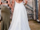 Vestido de renda branco para casamento