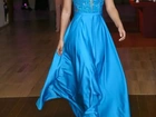 Vestido Azul Petróleo para Festas, Formatura ou para Casamento