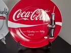 Pratos decorativos coca cola o par só 2 pratinhos