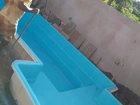 Piscina de fibra 7 x 3.79
