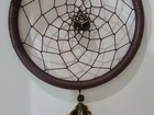 Filtro dos Sonhos Marrom detalhe em coruja