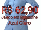Jaleco em Gabardine - Azul Claro