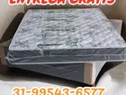 COLCHÃO CASAL D33 100% ESPUMA / NOVOS