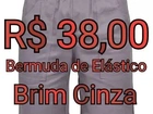 Bermuda Operacional de Brim Azul Royal