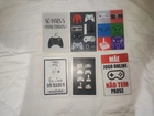 Placas gamers de madeira 6 peças
