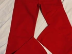 Calça jeans vermelha 38