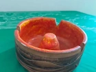Cinzeiro Cerâmica 18x7cms Antigo (crédito, débito, Pix e PicPay )
