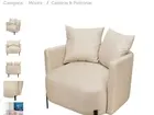 Poltronas com Design Moderno - Em Ótimo estado