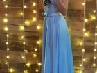Vestido de madrinha Azul