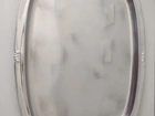 Bandeja retangular inox