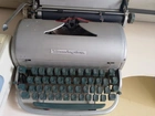 Máquina de escrever Remington antiga