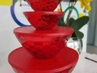 Conjunto prisma Tupperware